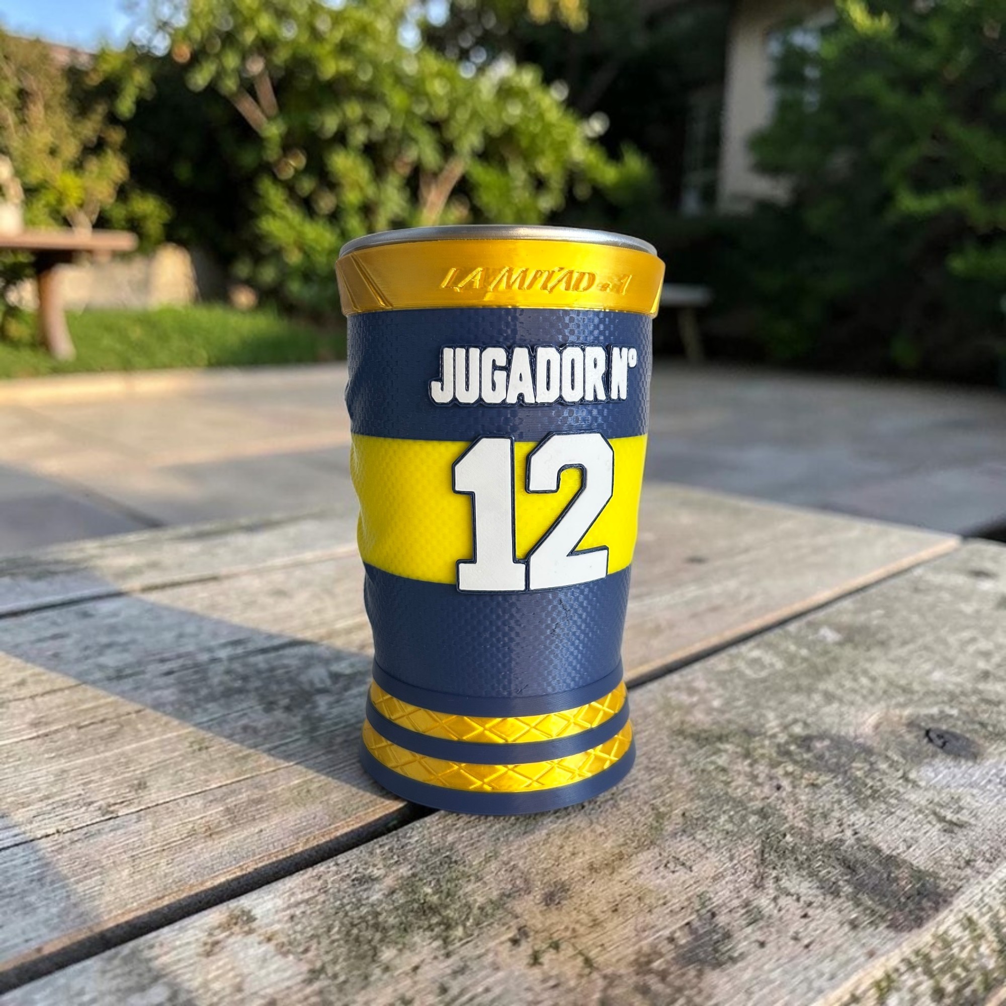 Chop Boca Mono Nunca Sapo – Versión Hincha 600 ML Personalizable - Image 3