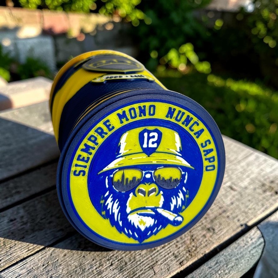 Chop Boca Mono Nunca Sapo – Versión Hincha 600 ML Personalizable - Image 5